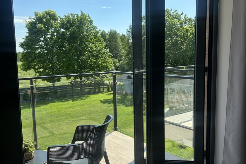 Widok na balkon